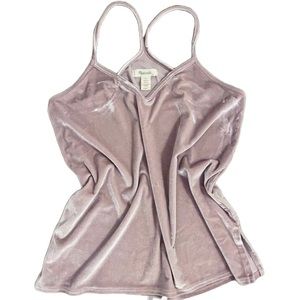 Madewell Velvet Cami